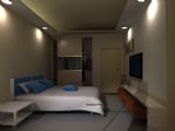 卧室,室内设计3d模型
