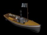 船,交通工具3d模型