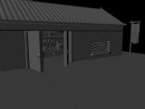 酒馆饭店,房屋,建筑场景maya3d模型
