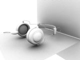 耳机maya3d模型