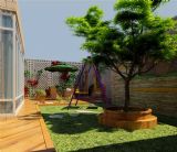 别墅庭院场景3D模型