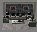 沙发组合,家具,室内场景max3d模型