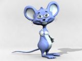 小老鼠,动物max3d模型