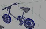 小孩自行车maya模型