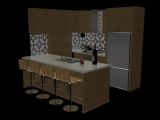 酒柜max3d模型