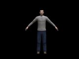 男性,写实人物maya3d模型