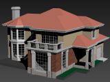 别墅,建筑,室外场景max3d模型