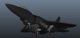 F-22 内部改造maya模型
