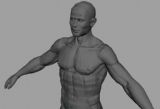 男人,男人体maya模型
