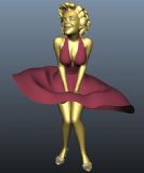 玛丽莲梦露,人物,女性maya模型