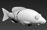 小鱼,机械鱼max3d模型