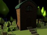 房子,建筑,室外场景maya3d模型
