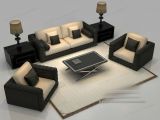 现代沙发,室内家具max3d模型