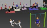 奥运会体育项目3D模型