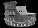 罗马斗兽场,建筑,室外场景maya3d模型