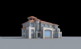 欧式别墅,住宅,房子,建筑,室外场景max3d模型
