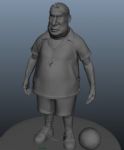 足球裁判,教练,男性,人物maya3d模型