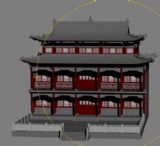 寺庙,房子,建筑,室外场景max3d模型