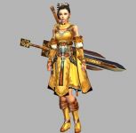剑网3藏剑,女性,游戏角色max3d模型