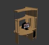 办公台,桌子max3d模型