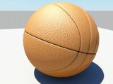 篮球maya模型