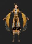 剑网三藏剑御姐,女性,游戏角色max3d模型