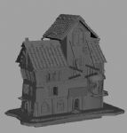 现代的房子,建筑,室外场景maya3d模型