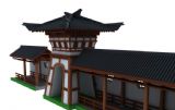 汉式宫殿,房子,建筑,室外场景max3d模型