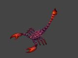 蝎子,动物,游戏怪物max模型
