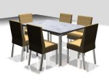 餐桌,桌椅,室内家具max模型