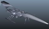 宇宙飞船maya模型
