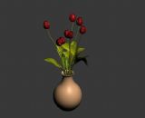 郁金香,植物,花3D模型