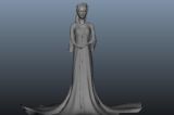 古装女,女性maya模型