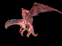 红龙,游戏怪物max模型(带飞行,攻击动画)