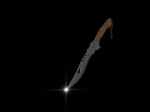 一把小刀,匕首,武器maya模型