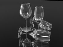 玻璃杯子maya模型