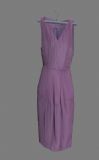 紫色连衣裙,女士衣服max模型