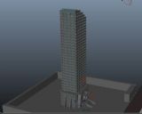 办公大楼,建筑maya模型