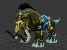 大象,怪物,游戏角色max模型