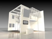 会展,简约房子,建筑,室外场景max模型