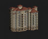住宅,小区,房子,建筑,室外场景max模型