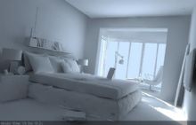 室内场景,卧室max模型