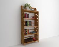 楠木竹架,书架,室内家具max模型