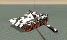 59式坦克,军事战车c4d模型