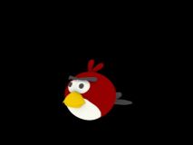 愤怒的小鸟,游戏角色max模型