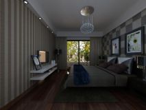 小卧室,室内家具max模型