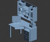 电脑桌,桌椅,室内家具max模型