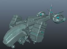 Silo战机,战斗机maya模型