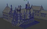 阿拉伯建筑,教堂maya模型