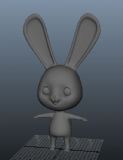 兔子 兔小妹maya模型
